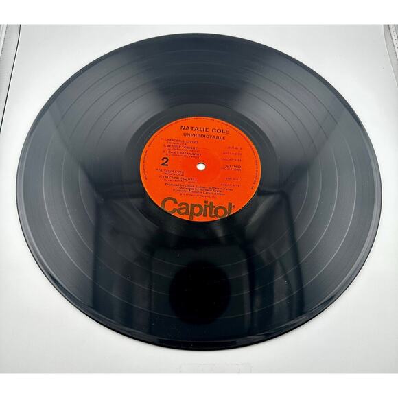 Natalie Cole Vinyl LP LOT Unpredictable Inseperable Thankful Single Owner - Picture 11 of 16